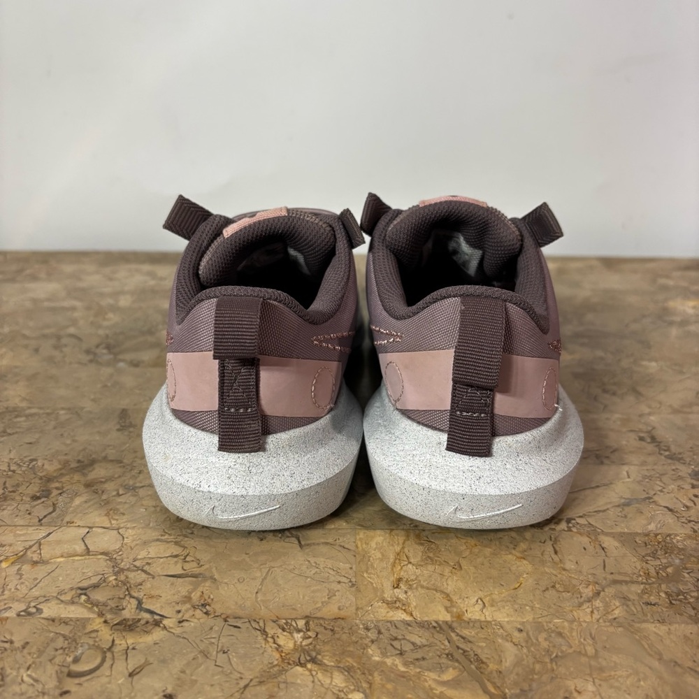 Nike Crater Impact Low Top Slip On Running Shoes Pink Youth Size 3Y - Picture 4 of 10